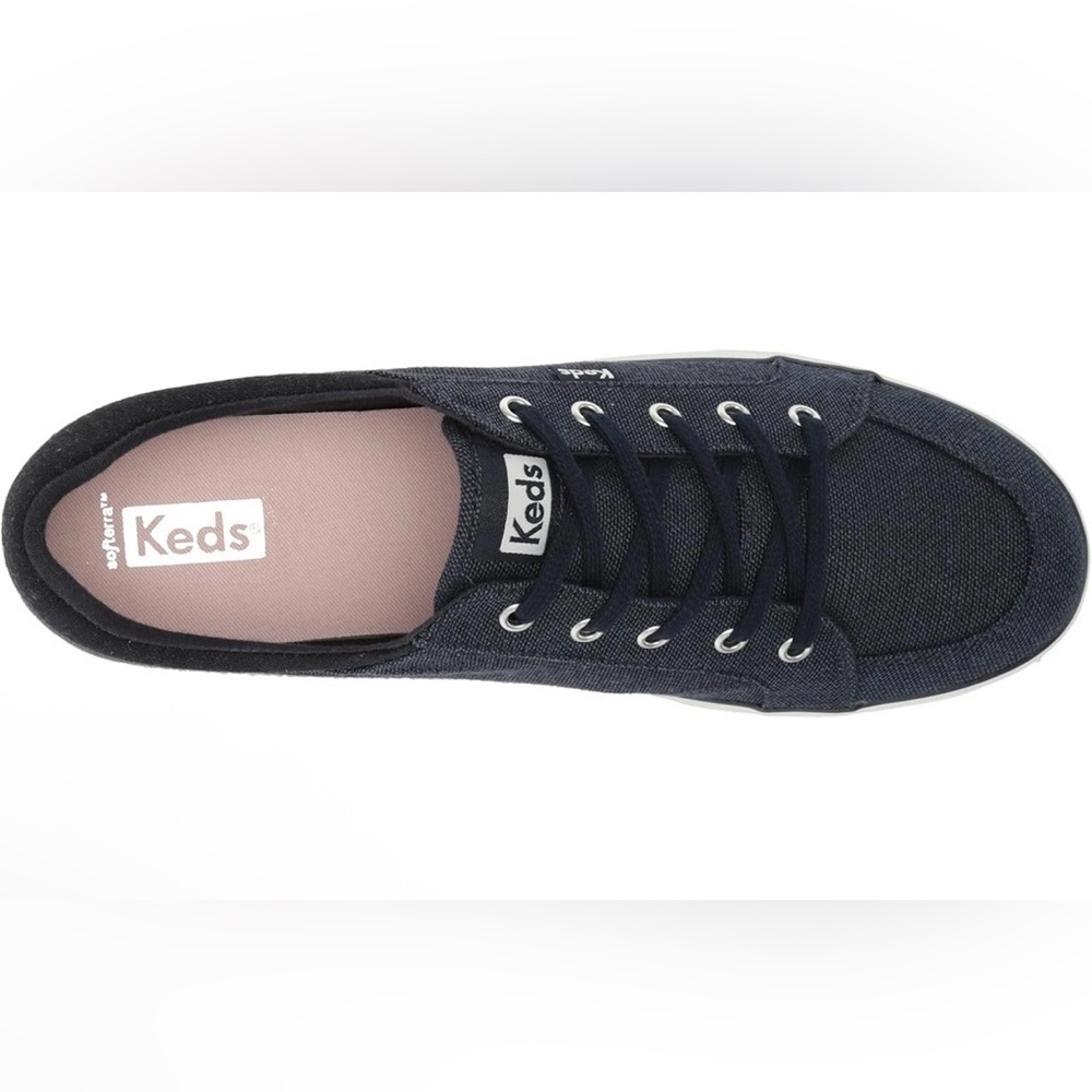 Keds Navy Canvas Low-Top Sneaker